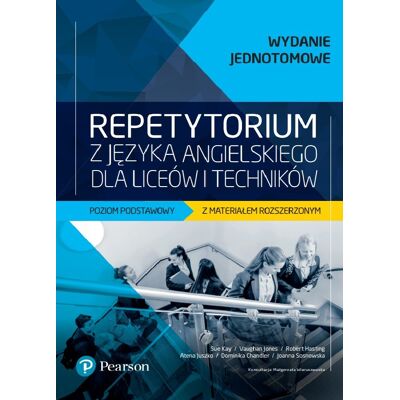 Repetytorium z języka angielskiego dla liceów i techników. Poziom podstawowy z materiałem rozszerzonym + eBook Repetytorium z języka angielskiego dla liceów i techników. Poziom podstawowy z materiałem rozszerzonym + eBook