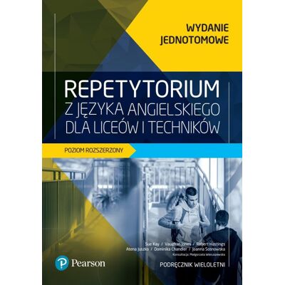 Repetytorium z języka angielskiego dla liceów i techników. Poziom rozszerzony + eBook Repetytorium z języka angielskiego dla liceów i techników. Poziom rozszerzony + eBook