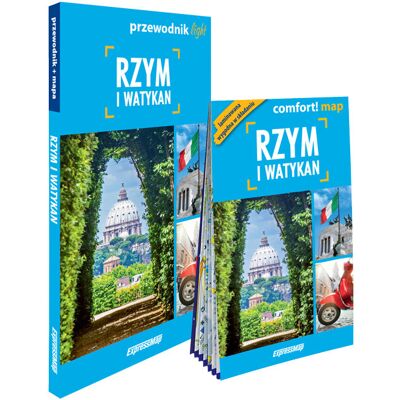Rzym i Watykan light. Przewodnik + mapa Rzym i Watykan light. Przewodnik + mapa