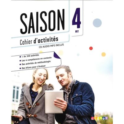 Saison 4. Ćwiczenia + CD Saison 4. Ćwiczenia + CD