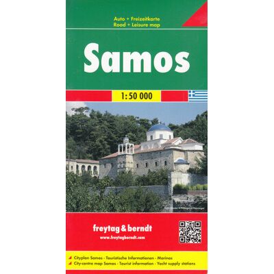 Samos. Mapa 1:50 000 Samos. Mapa 1:50 000