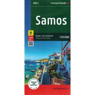 Samos. Mapa samochodowo-turystyczna 1:35 000 Samos. Mapa samochodowo-turystyczna 1:35 000