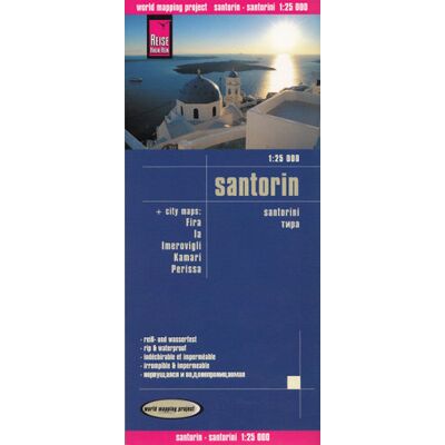 Santorini. Mapa 1:25 000 Santorini. Mapa 1:25 000
