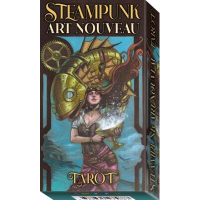 Lo Scarabeo Steampunk Art Nouveau Tarot - Karty Tarota Lo Scarabeo Steampunk Art Nouveau Tarot - Karty Tarota