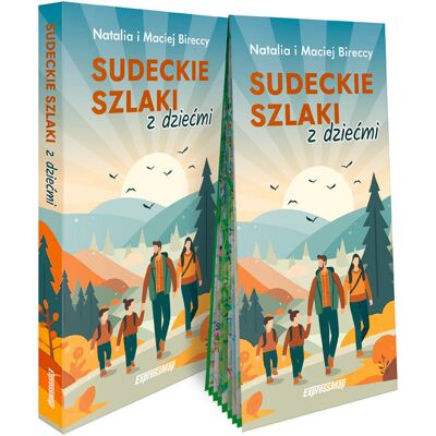 Sudeckie szlaki z dziećmi przewodnik + mapa Sudeckie szlaki z dziećmi przewodnik + mapa