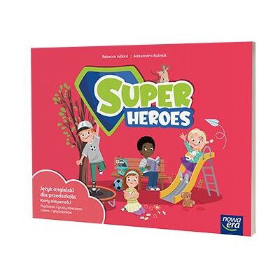 Super Heroes. Język angielski. Karty aktywności. Wychowanie przedszkolne 4/5-latki Super Heroes. Język angielski. Karty aktywności. Wychowanie przedszkolne 4/5-latki
