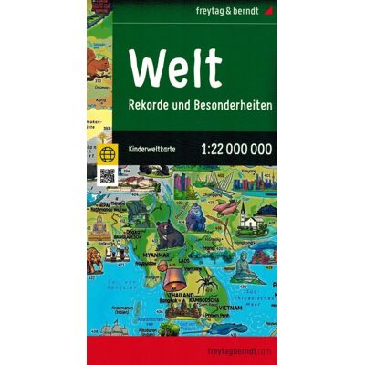 Świat. Ilustrowana mapa dla dzieci 1:22 000 000 Świat. Ilustrowana mapa dla dzieci 1:22 000 000