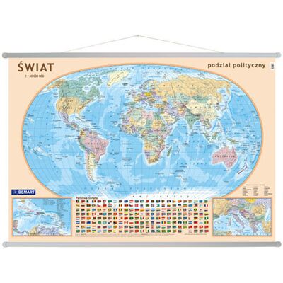 Świat. Mapa ścienna Świat. Mapa ścienna
