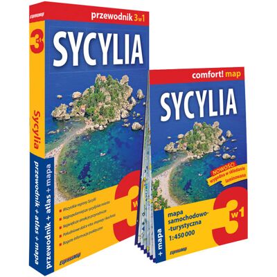 Sycylia 3w1 (przewodnik + atlas + mapa) Sycylia 3w1 (przewodnik + atlas + mapa)