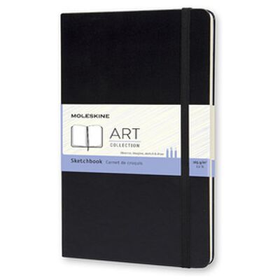 Szkicownik Moleskine P (9x14 Cm), Czarna, Twarda Oprawa, 80 Stron Szkicownik Moleskine P (9x14 Cm), Czarna, Twarda Oprawa, 80 Stron