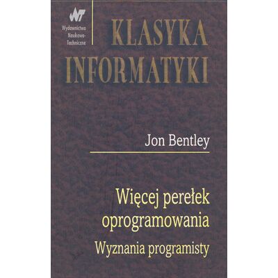 Więcej perełek oprogramowania Więcej perełek oprogramowania