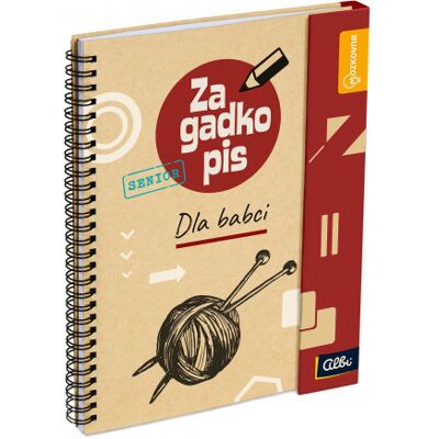Zagadkopis Senior. Dla Babci, Albi Zagadkopis Senior. Dla Babci, Albi
