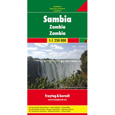 Zambia. Mapa 1:1 250 000 Zambia. Mapa 1:1 250 000