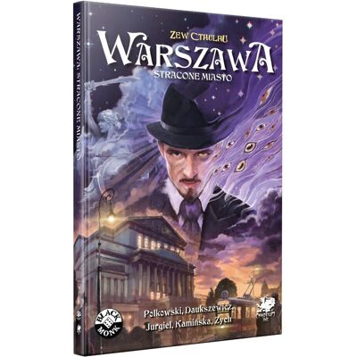 Black Monk Games Zew Cthulhu: Warszawa, Stracone Miasto - Polskie Scenariusze Rpg, Black Monk, Podręcznik Rpg Black Monk Games Zew Cthulhu: Warszawa, Stracone Miasto - Polskie Scenariusze Rpg, Black Monk, Podręcznik Rpg