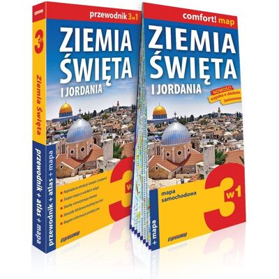 Ziemia Święta przewodnik 3w1. Przewodnik + atlas + mapa Ziemia Święta przewodnik 3w1. Przewodnik + atlas + mapa