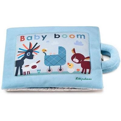 Lilliputiens, Miękka Książeczka Aktywizująca Z Mini - Przytulankami „baby Boom” Farma Lilliputiens, Miękka Książeczka Aktywizująca Z Mini - Przytulankami „baby Boom” Farma