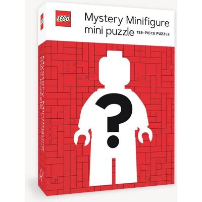 Zagadkowe Minipuzzle Lego® – Minifigurka Czerwona Edycja (126 El.) Zagadkowe Minipuzzle Lego® – Minifigurka Czerwona Edycja (126 El.)