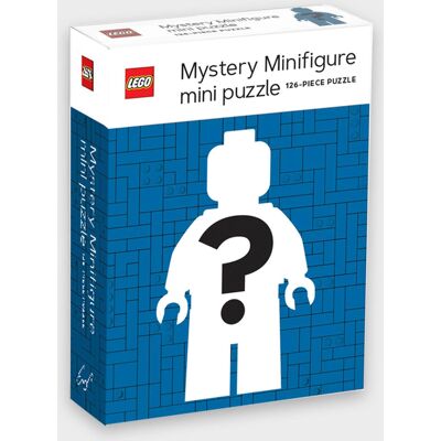 Zagadkowe Minipuzzle Lego® – Minifigurka Niebieska Edycja (126 El.) Zagadkowe Minipuzzle Lego® – Minifigurka Niebieska Edycja (126 El.)