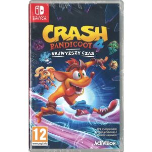 Activision Crash Bandicoot 4 Najwyższy Czas PL, Nintendo Switch Activision Crash Bandicoot 4 Najwyższy Czas PL, Nintendo Switch