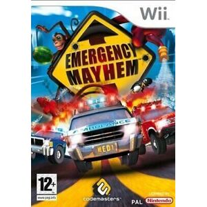 Inny producent Emergency Mayhem Policja Karetka Strażak Gra Wii Inny producent Emergency Mayhem Policja Karetka Strażak Gra Wii