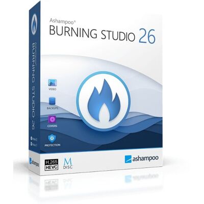 Ashampoo Burning Studio 26 nagrywanie płyt CD DVD Ashampoo Burning Studio 26 nagrywanie płyt CD DVD