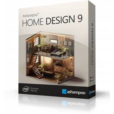 Ashampoo Home Design 9 PL - projektowanie wnętrz domów Ashampoo Home Design 9 PL - projektowanie wnętrz domów