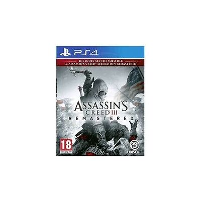 Ubisoft Assassins Creed III + Liberation Remaster, PS4 Ubisoft Assassins Creed III + Liberation Remaster, PS4