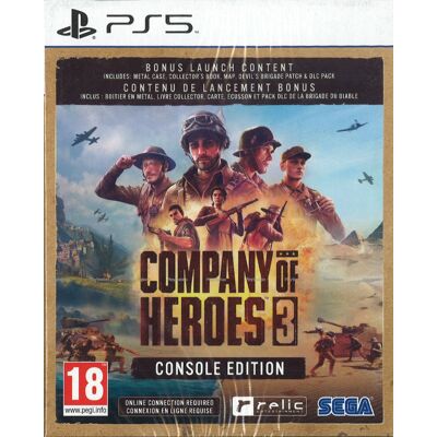 Sega Company Of Heroes 3 Console Launch Edition, PS5 Sega Company Of Heroes 3 Console Launch Edition, PS5