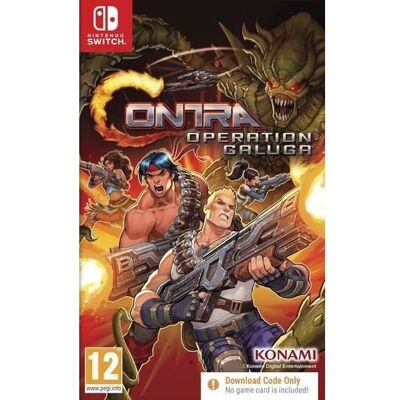 Konami Contra Operation Galuga (ciab)-Gra-SWITCH Konami Contra Operation Galuga (ciab)-Gra-SWITCH