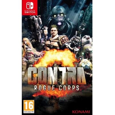 Konami CONTRA: Przelacznik gry Rogue Corps Konami CONTRA: Przelacznik gry Rogue Corps