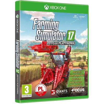 GIANTS Software Farming Simulator 17 - Edycja platynowa GIANTS Software Farming Simulator 17 - Edycja platynowa