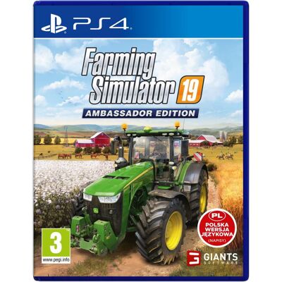 GIANTS Software Farming Simulator 19 Ambassador Edition, PS4 GIANTS Software Farming Simulator 19 Ambassador Edition, PS4