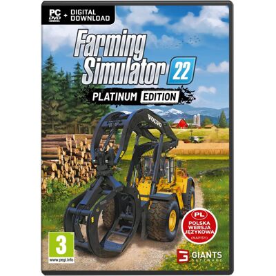 GIANTS Software Farming Simulator 22 - Platinum Edition, PC GIANTS Software Farming Simulator 22 - Platinum Edition, PC
