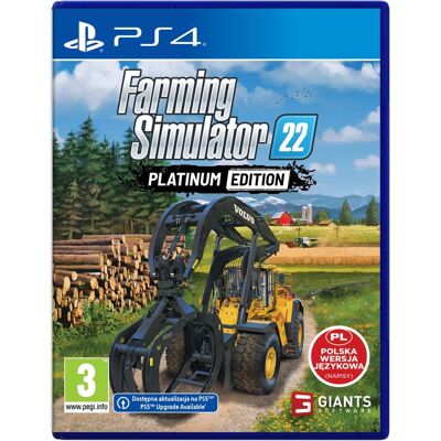GIANTS Software Farming Simulator 22 - Platinum Edition, PS4 GIANTS Software Farming Simulator 22 - Platinum Edition, PS4