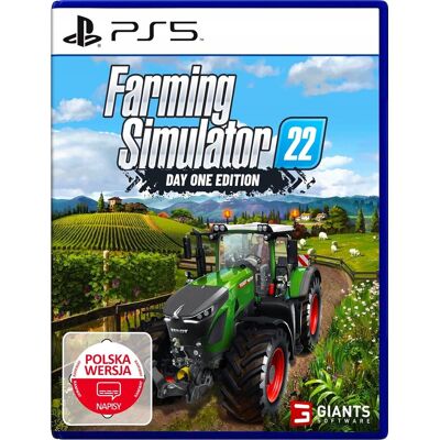 GIANTS Software Farming Simulator 22 Ps5 Pl Symulator Farmy Day One Edition GIANTS Software Farming Simulator 22 Ps5 Pl Symulator Farmy Day One Edition