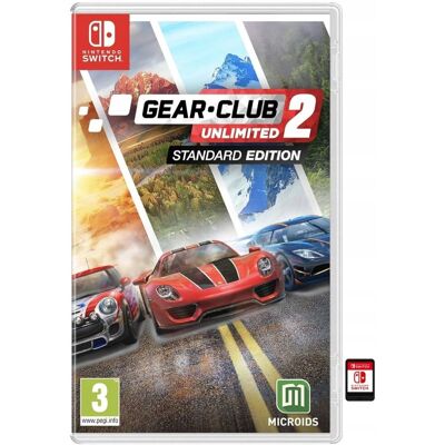 Microids Gear Club Unlimited 2 Nintendo Switch 1 > 2 kartridż NOWA Microids Gear Club Unlimited 2 Nintendo Switch 1 > 2 kartridż NOWA