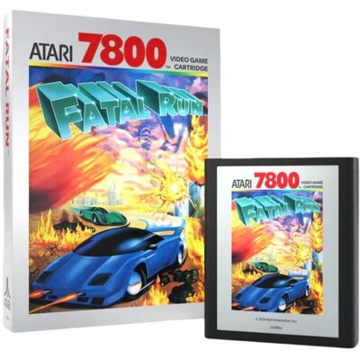 Gra Atari 7800 Fatal Run Kartridż Retro Klasyk Wyścigi Unikat Gra Atari 7800 Fatal Run Kartridż Retro Klasyk Wyścigi Unikat