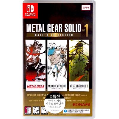 Konami Gra Nintendo Switch Metal Gear Solid Master Collection Vol. 1 Konami Gra Nintendo Switch Metal Gear Solid Master Collection Vol. 1