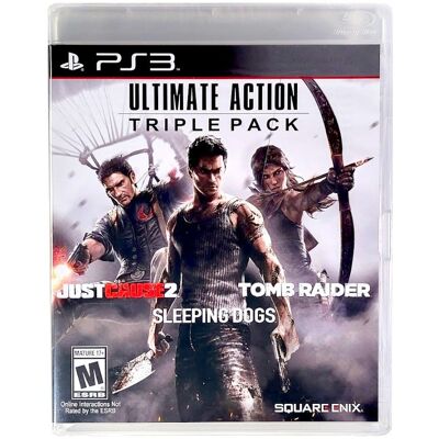 Square Soft Gra PS3 Ultimate Action Triple Pack / US Square Soft Gra PS3 Ultimate Action Triple Pack / US