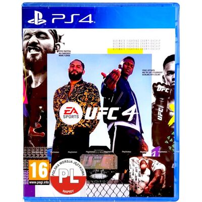 Electronic Arts Gra PS4 UFC 4 / FR Electronic Arts Gra PS4 UFC 4 / FR