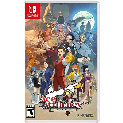 Capcom Apollo Justice Ace Attorney Trilogy, Nintendo Switch Capcom Apollo Justice Ace Attorney Trilogy, Nintendo Switch
