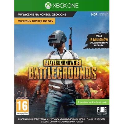Microsoft Gra Xbox One Playerunknowns Battlegrounds (Kompatybilna z Series X) Microsoft Gra Xbox One Playerunknowns Battlegrounds (Kompatybilna z Series X)