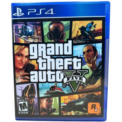 Rockstar Games Grand Theft Auto GTA V 5 PS4 Sony PlayStation 4 PS4 PS5 PL Rockstar Games Grand Theft Auto GTA V 5 PS4 Sony PlayStation 4 PS4 PS5 PL