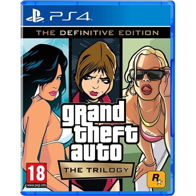Rockstar Games GTA - Grand Theft Auto : The Trilogy The Definitive Edition PL/DE, PS4 Rockstar Games GTA - Grand Theft Auto : The Trilogy The Definitive Edition PL/DE, PS4