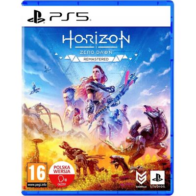 Sony Horizon Zero Dawn Remastered DUBBING PL PS5 Gra Akcji RPG Otwarty Świat 4K Sony Horizon Zero Dawn Remastered DUBBING PL PS5 Gra Akcji RPG Otwarty Świat 4K