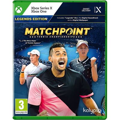 Kalypso Matchpoint – Tennis Championships Legends Edition PL/ENG, Xbox One, Xbox Series X Kalypso Matchpoint – Tennis Championships Legends Edition PL/ENG, Xbox One, Xbox Series X