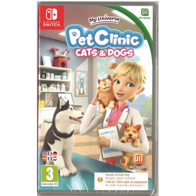 Microids My Universe - Pet Clinic Cats & Dogs (NSW) - Kod w pudełku Microids My Universe - Pet Clinic Cats & Dogs (NSW) - Kod w pudełku