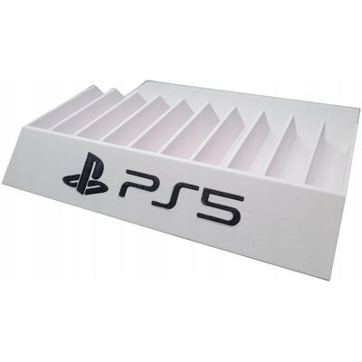 Inny producent Podstawka stojak na gry - na 10 gier do PS5 PS4 PS3 - Biały Inny producent Podstawka stojak na gry - na 10 gier do PS5 PS4 PS3 - Biały