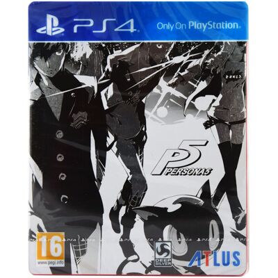 Atlus Persona 5 Steelbook Launch Edition, PS4 Atlus Persona 5 Steelbook Launch Edition, PS4
