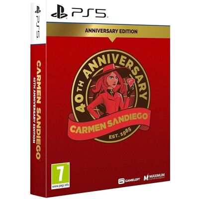 Maximum Games PS5 Carmen Sandiego 40th Anniversary Edition Maximum Games PS5 Carmen Sandiego 40th Anniversary Edition